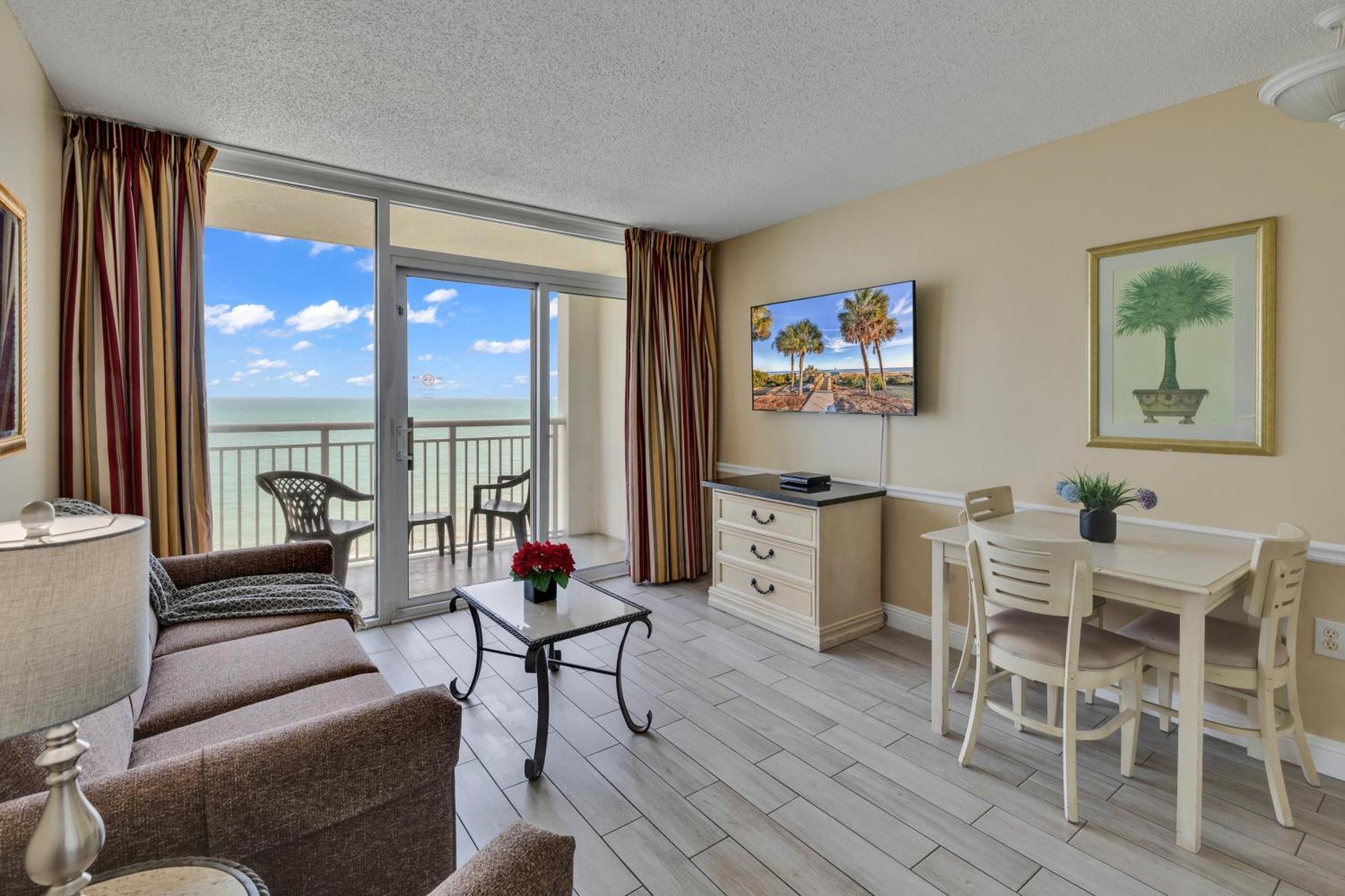 Oceanfront Condo Camelot By The Sea Myrtle Beach Exterior photo