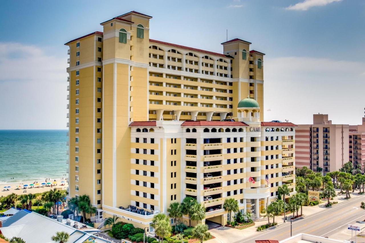 Oceanfront Condo Camelot By The Sea Myrtle Beach Exterior photo